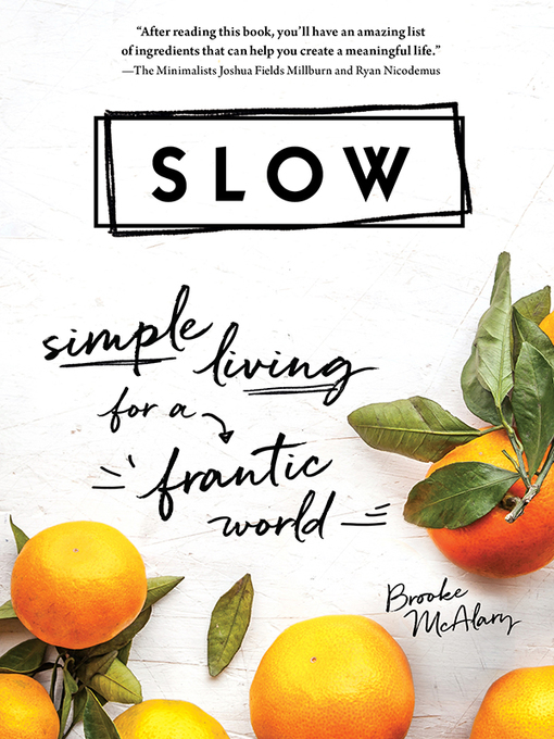 Title details for Slow by Brooke McAlary - Wait list